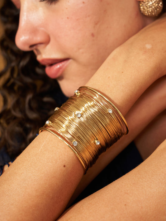 Luxe Boho Cuff Bracelet