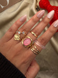 Layered Luxe Ring Stack