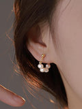 Pearl Chain Earrings
