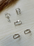 Silver Stunners Earcuff Combo