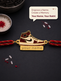 Personalised Sneaker Head Rakhi