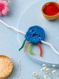 Jelly Buddy Crochet Rakhi