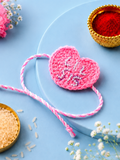 Lil Sis Love Crochet Rakhi