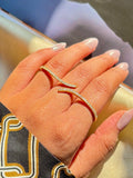 Serpentine Glow Ring