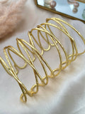 Golden Ripple Bracelet