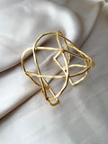Gold Glamour Cuff Bracelet