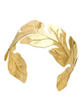 Regal Leaf Cuff Bracelet