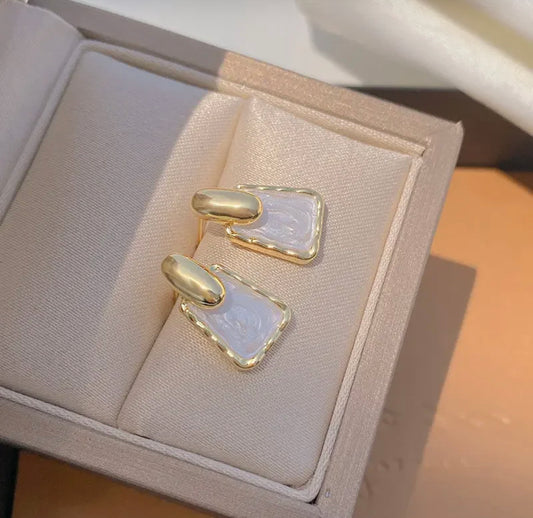 Seafoam Charm Earrings