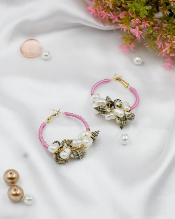 Melody Shell Hoops