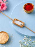Crochet Mirror Rakhi