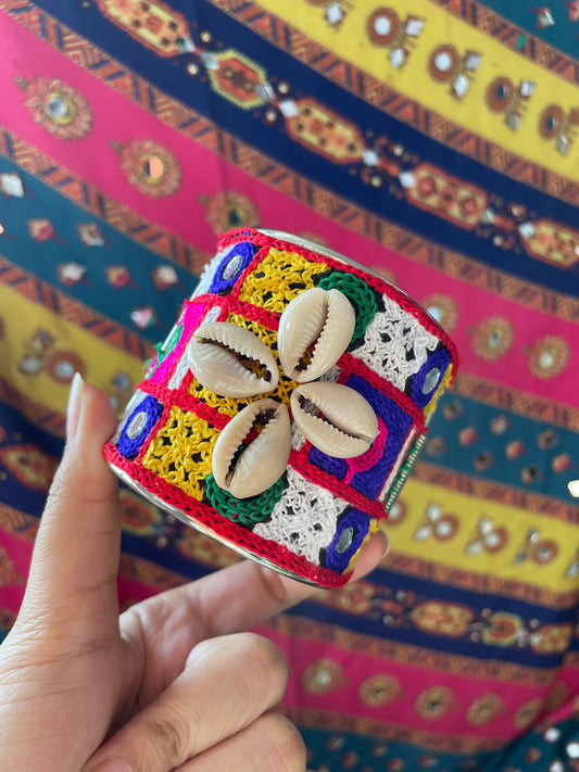 Colorful Mirror Hand Cuff