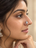Mehroon Nose Pin