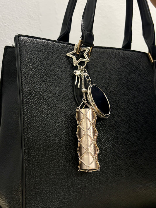 Cosmic Mirror Bag Charm