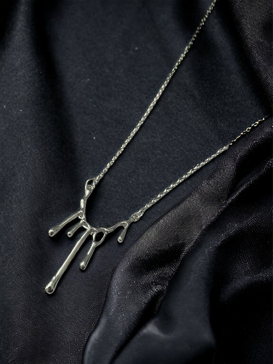 Silver Spiked Chain