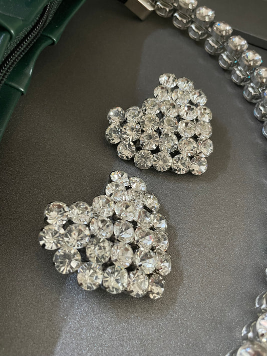 LoveStone Heart Earrings