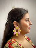 Falak Ka Phool Beaded Earrings