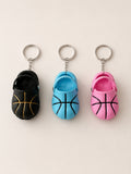 Basketball Crocs Keychain