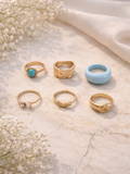 Desert Glow Ring Stack