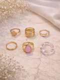 Layered Luxe Ring Stack