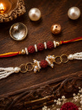Divya Rudraksh Bhaiya Bhabhi Rakhi Combo