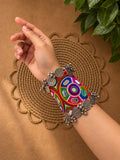 Rajwadi Mirror Cuff Bracelet