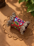 Rajwadi Mirror Cuff Bracelet