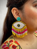 Shakti Tassel Beaded Earrings