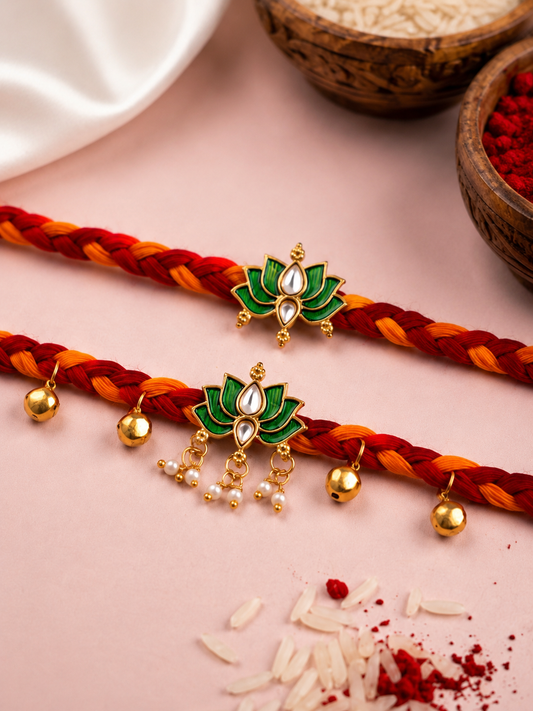Kamal Kundan Bhaiya Bhabhi Rakhi Combo