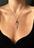 Regal Gemstone Necklace