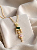 Regal Gemstone Necklace