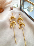 Twin Moonrise Earcuff