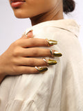 Bombshell Nail Ring Gold