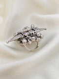 Aaradhya Oxidised Ghungroo Ring