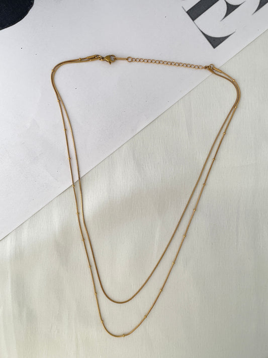 Gold Rush Layered Necklace