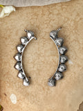 Dilraaz Oxidised Earcuff