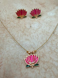 Shakti Kamal Necklace Set