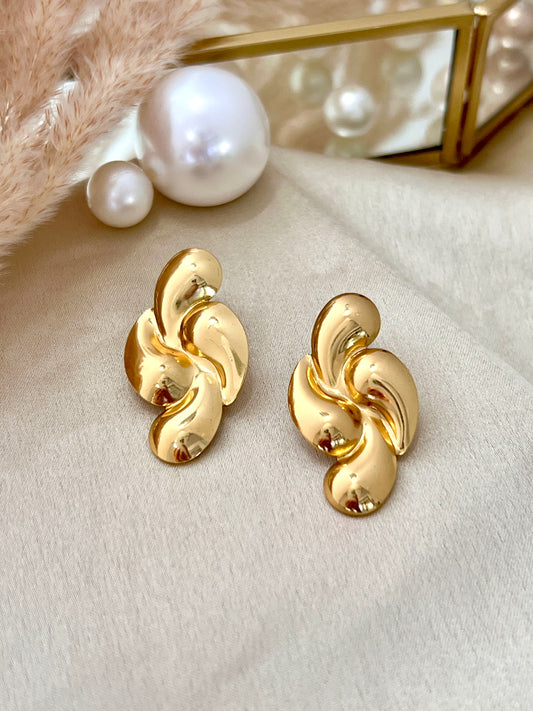 Molten Swirl Earrings