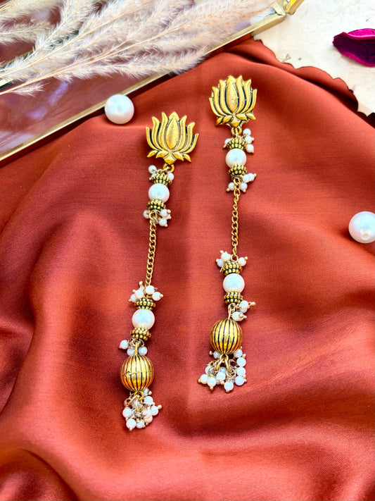 Shikara Kamal Earrings