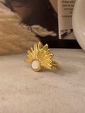 Pearl Sunflare Ring