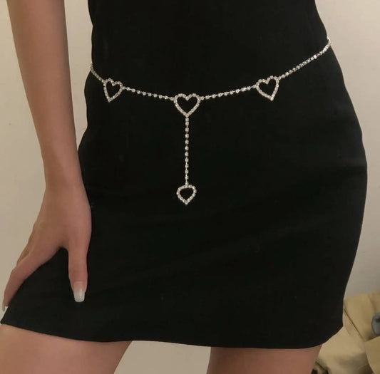 Honey bling waist chain