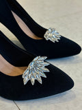 Frosted Wings Shoe Clips