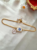 Initial Rakhi Bracelet
