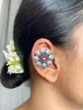 Gulmohar Oxidised Earcuff