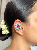 Gulmohar Oxidised Earcuff