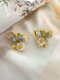 Golden Flutter Earrings