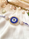 Pearl Evil Eye Rakhi