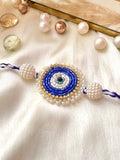 Pearl Evil Eye Rakhi