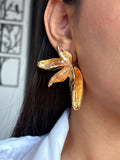 Golden Flux Earrings