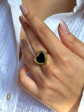 Black Heart Ring
