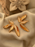 Golden Flux Earrings